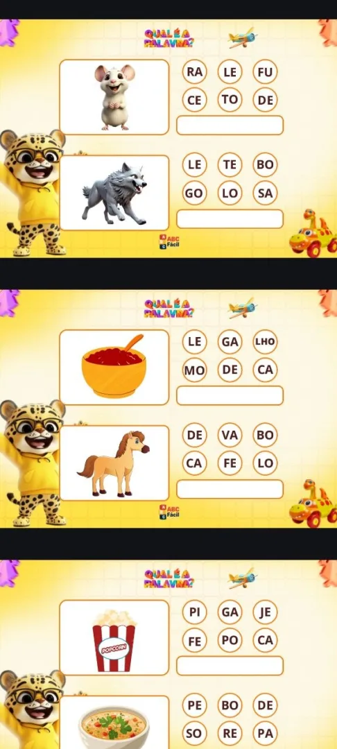 KIT  ALFABETIZAÇÃO INFANTIL 6 CADERNOS DE ATIVIDADES — imagem 3