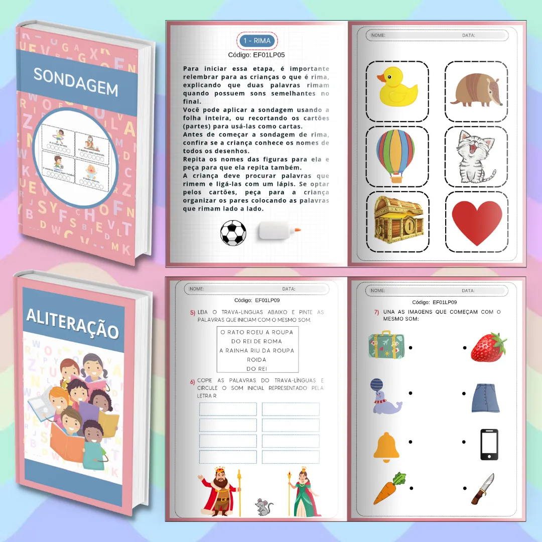 Kit Alfabetização Premium em PDF — imagem 2
