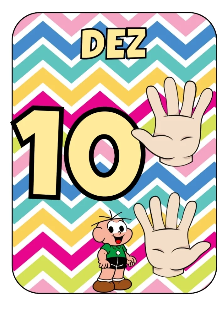 Kit alfabeto e números de parede  — imagem 4