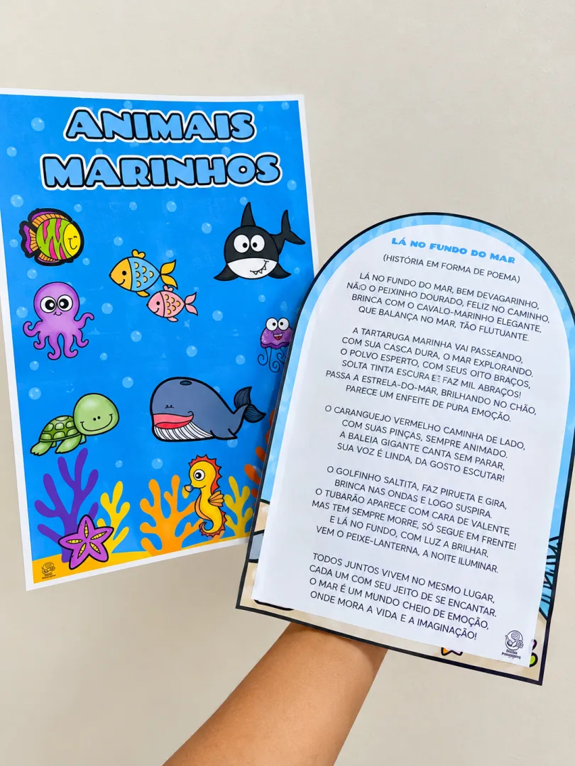 Kit Animais Marinhos - Educação Infantil - PDF — imagem 2