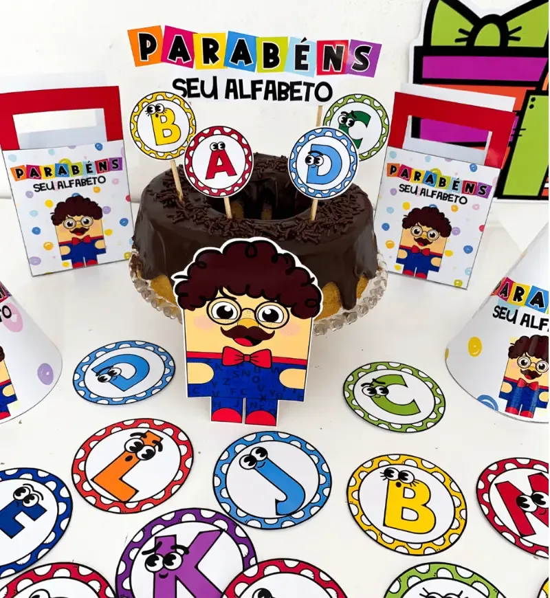 Kit Aniversário do Seu Alfabeto — imagem 6