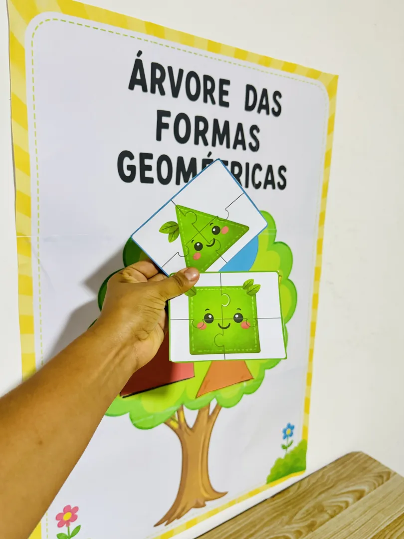 Kit Árvores das Formas Geométricas - Educação Infantil - PDF — imagem 2