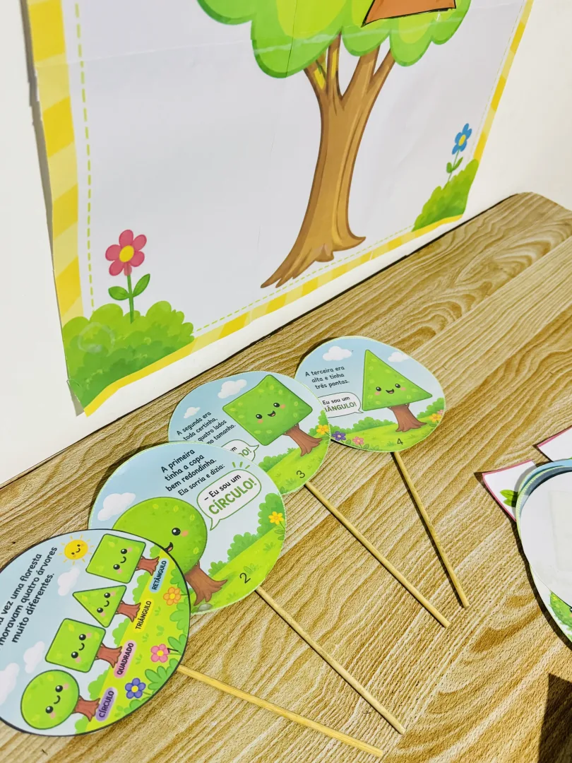 Kit Árvores das Formas Geométricas - Educação Infantil - PDF — imagem 5