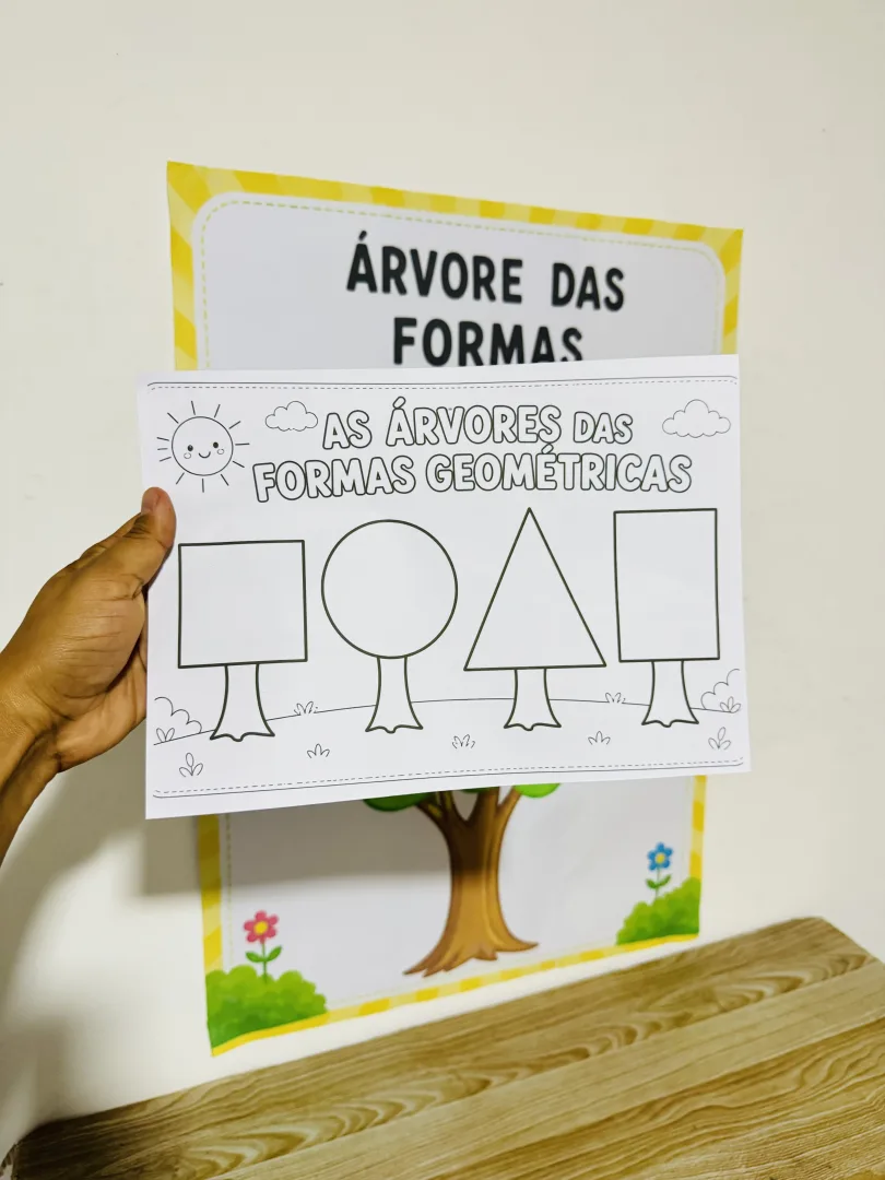 Kit Árvores das Formas Geométricas - Educação Infantil - PDF — imagem 6