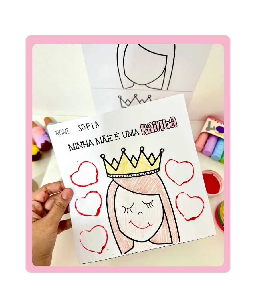 KIT ATIVIDADES DE ARTES DIA DAS MÃES — imagem 2