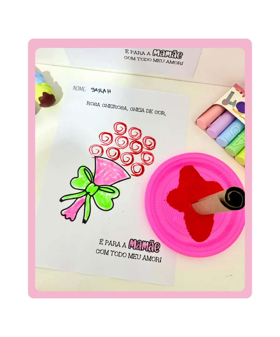 KIT ATIVIDADES DE ARTES DIA DAS MÃES — imagem 4