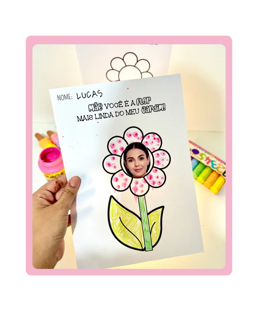 KIT ATIVIDADES DE ARTES DIA DAS MÃES — imagem 5