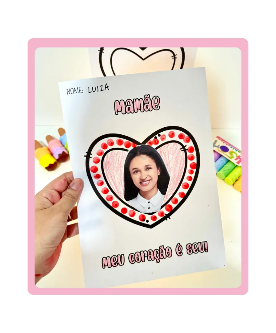 KIT ATIVIDADES DE ARTES DIA DAS MÃES — imagem 7