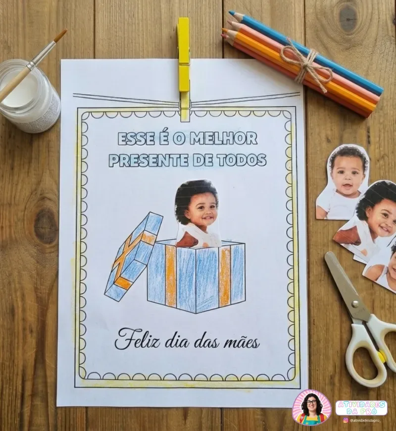 Kit Atividades Dia das Mães — imagem 7
