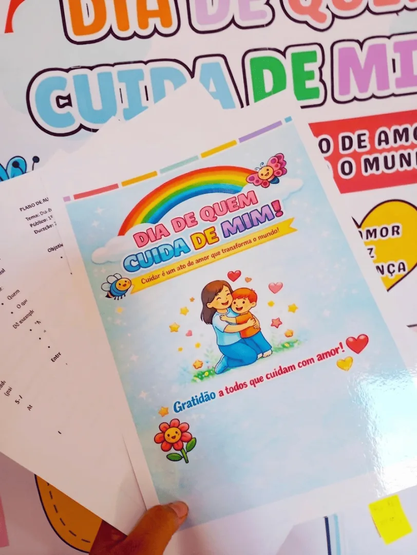 KIT ATIVIDADES DIA DAS MÃES E QUEM CUIDA DE MIM: PAINEL E PLANO DE AULA (PDF) — imagem 5