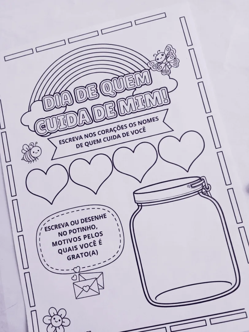 KIT ATIVIDADES DIA DAS MÃES E QUEM CUIDA DE MIM: PAINEL E PLANO DE AULA (PDF) — imagem 7
