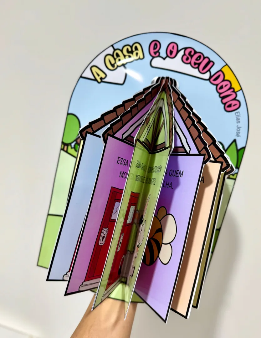 KIT ATIVIDADES + LUVA: A CASA E SEU DONO — imagem 3