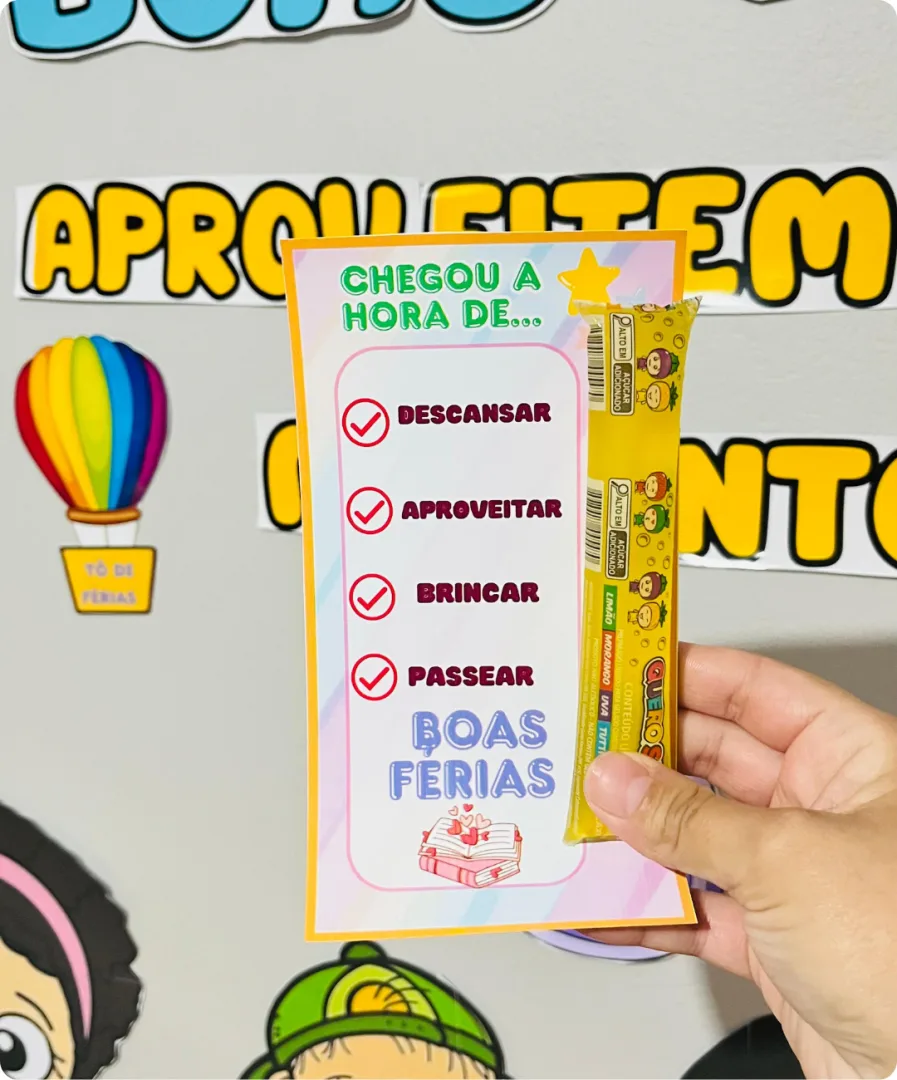 KIT BOAS FÉRIAS ESCOLARES — imagem 6