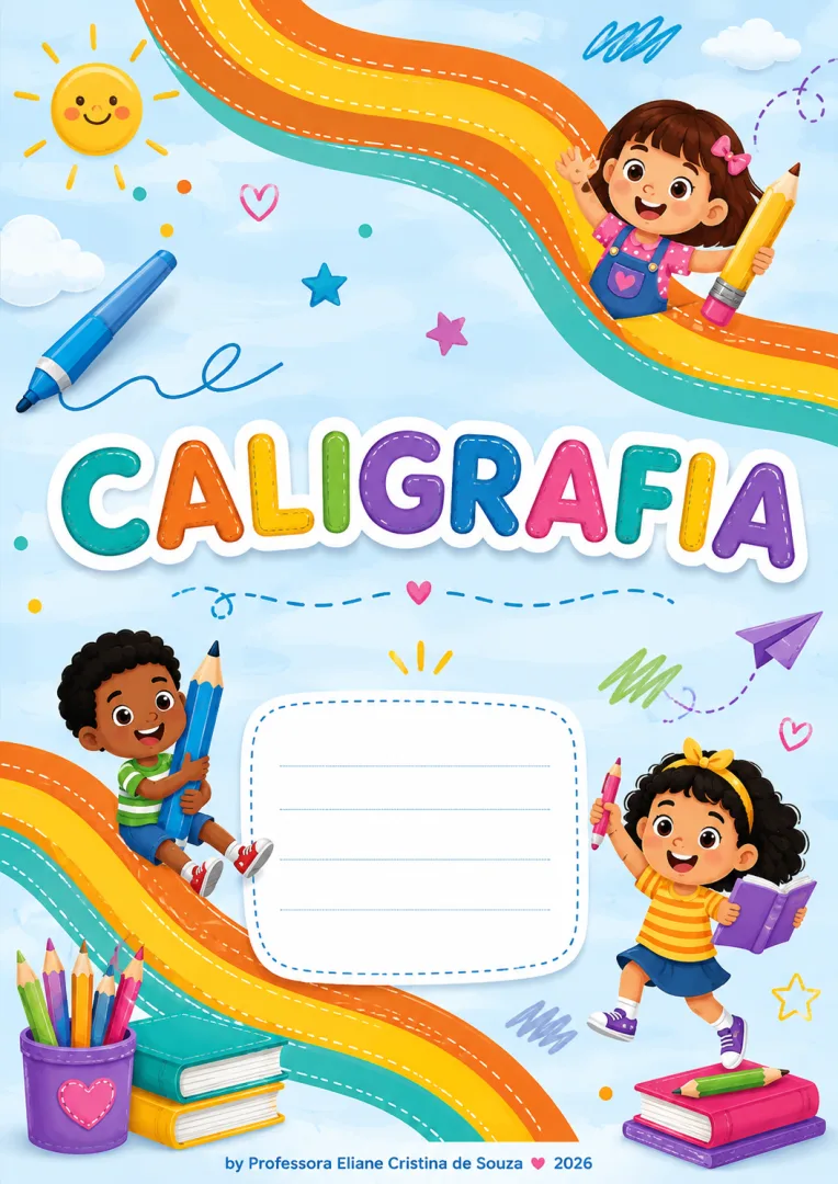 Kit Caligrafia - Alfabeto, Sílabas e Números - 200+ páginas - PDF — imagem 4