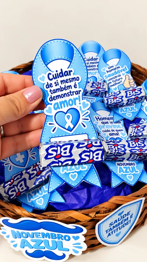 Kit Campanha Novembro Azul Saúde e Prevenção PDF - Educação infantil — imagem 4