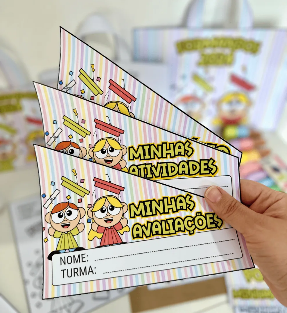 Kit Capas de Atividades Formatura — imagem 2