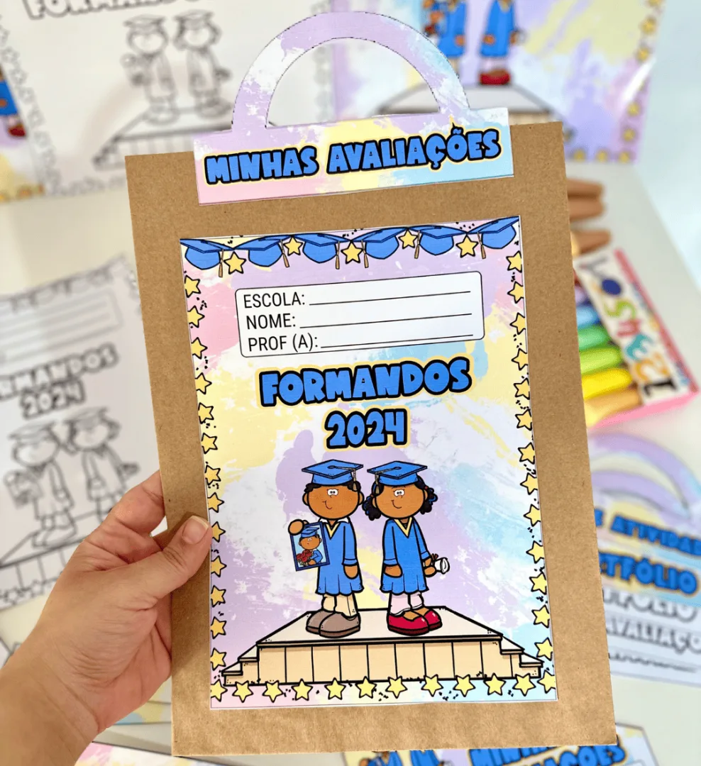 Kit Capas de Atividades Formatura 2 — imagem 2