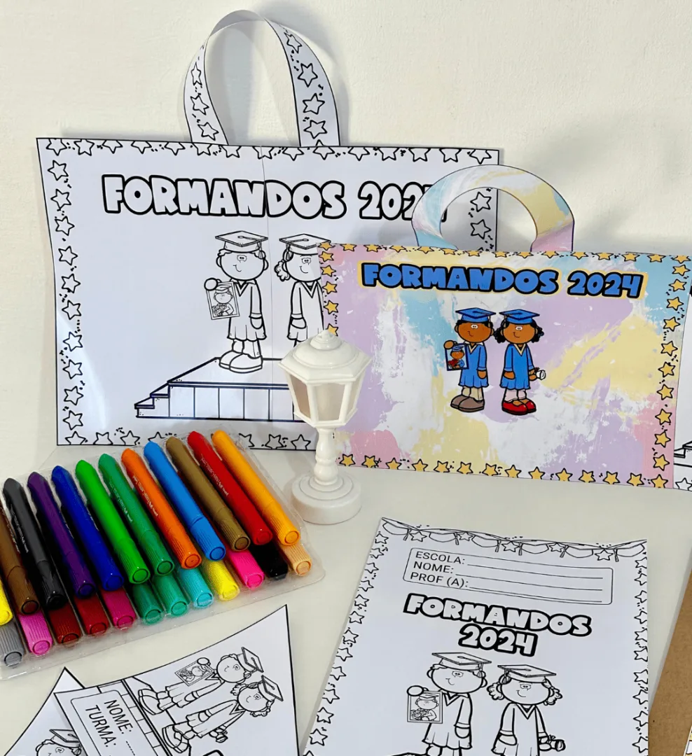 Kit Capas de Atividades Formatura 2 — imagem 4