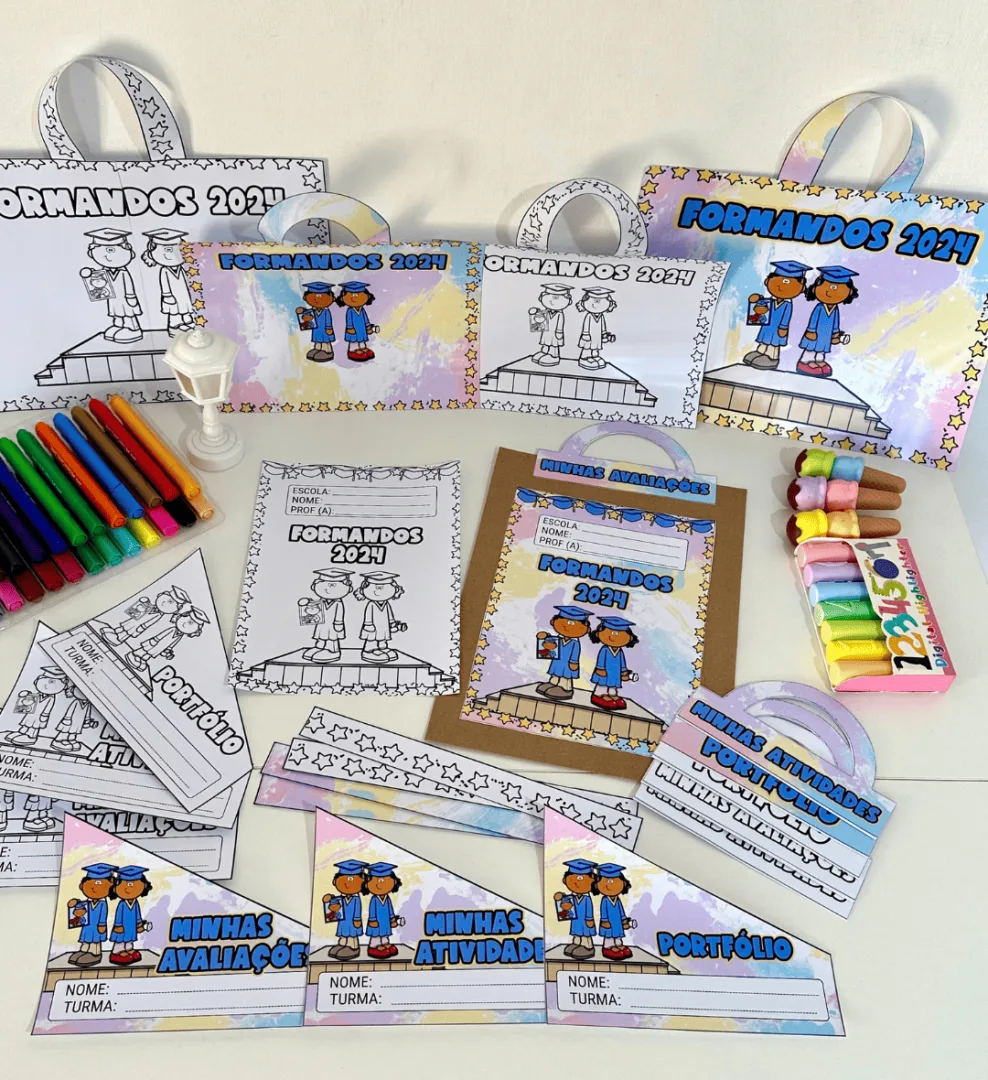 Kit Capas de Atividades Formatura 2 — imagem 5