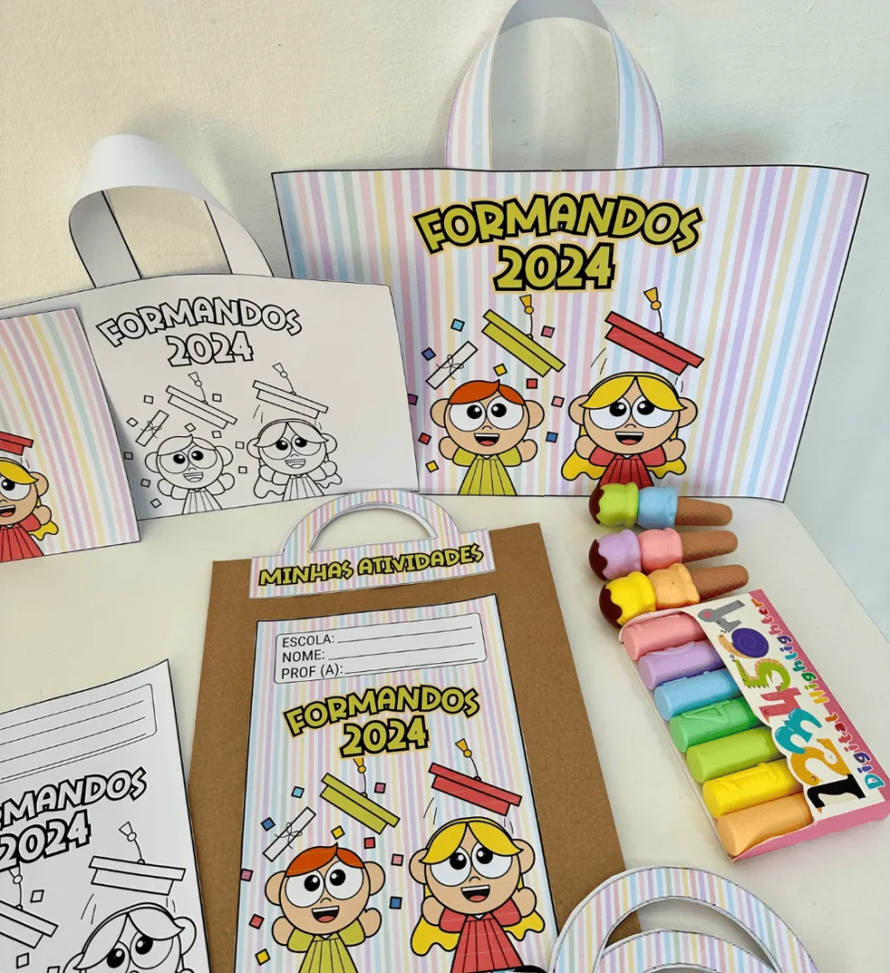 Kit Capas de Atividades Formatura — imagem 5
