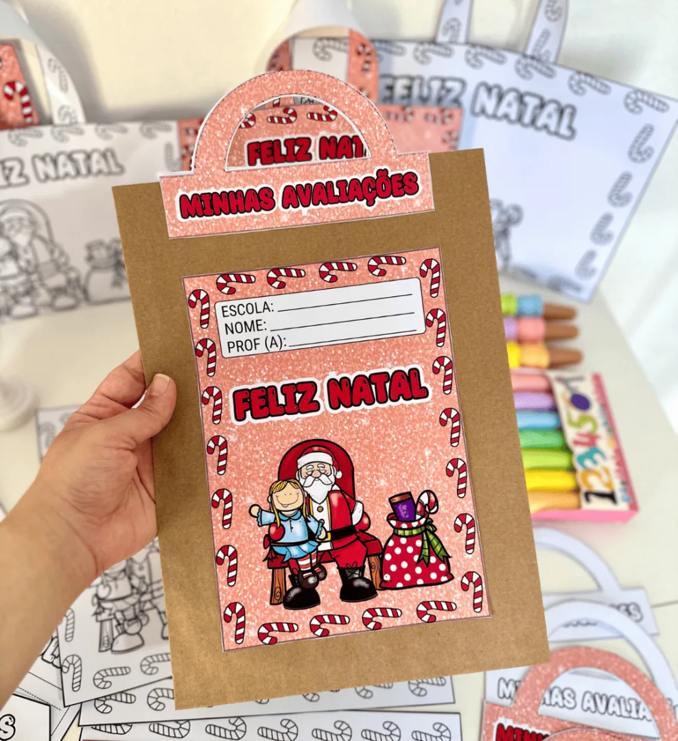 Kit Capas de Atividades Papai Noel — imagem 3