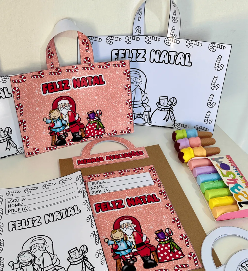 Kit Capas de Atividades Papai Noel — imagem 4