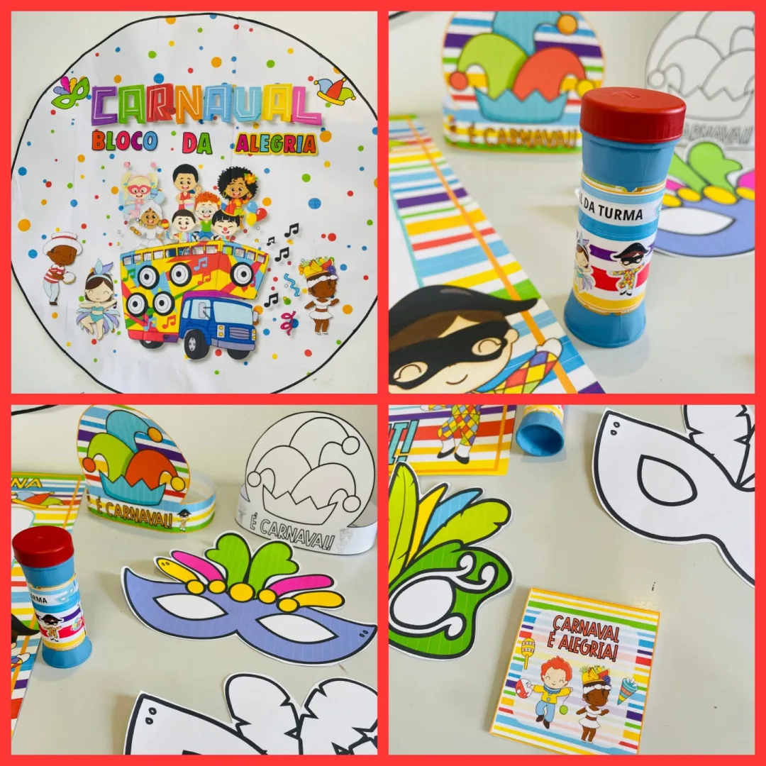 KIT CARNAVAL NA ESCOLA – Deixe a folia ainda mais divertida — imagem 3