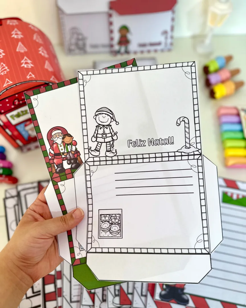  Kit Cartinhas de Natal para Educação Infantil e Ensino Fundamental — imagem 2