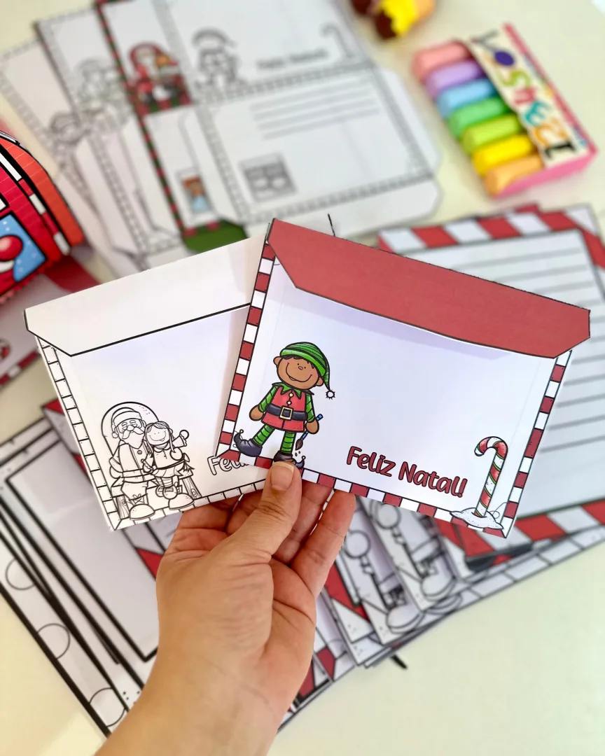  Kit Cartinhas de Natal para Educação Infantil e Ensino Fundamental — imagem 6