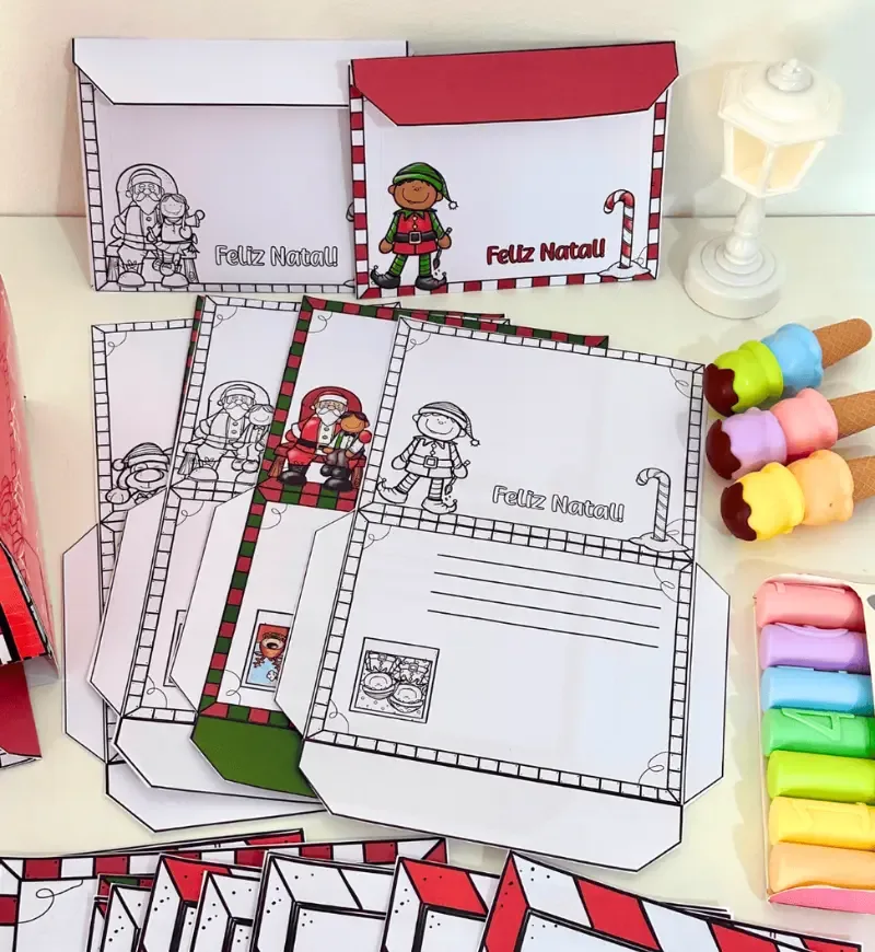 Kit Cartinhas de Natal PDF Educação Infantil — imagem 4