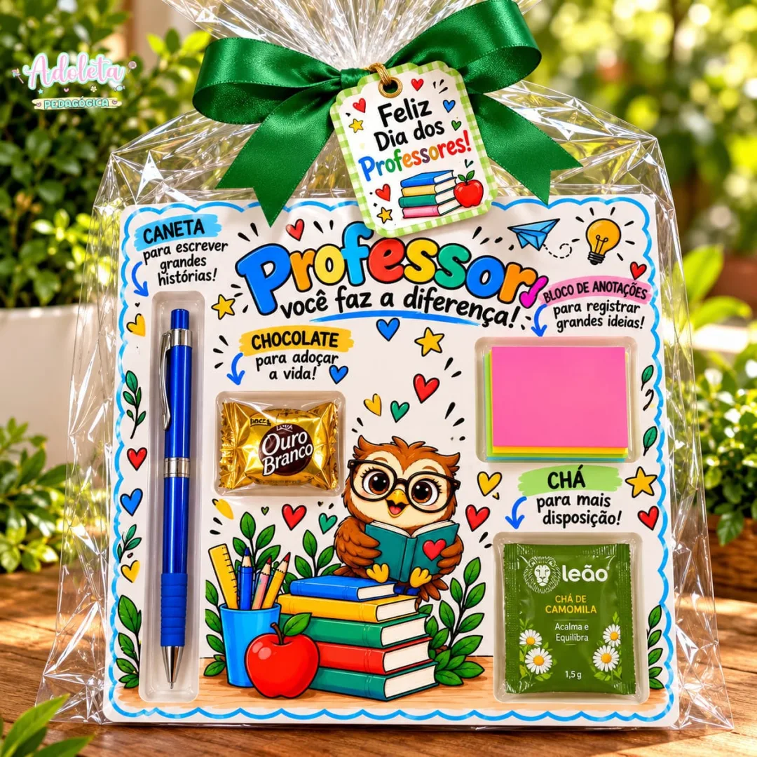 Kit Cartões -Lembrancinhas Dia dos Professores — imagem 4
