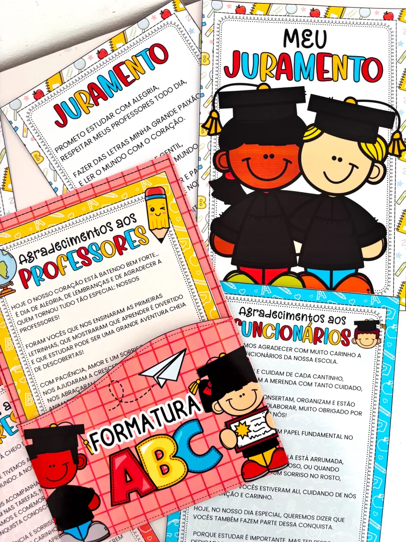 Kit Cerimonial de Formatura do ABC – PDF para Imprimir — imagem 3