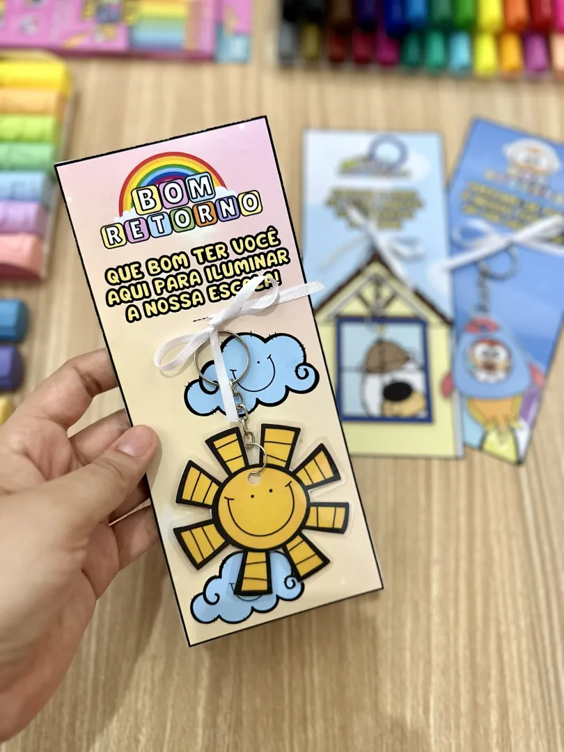 Kit Chaveiros – Lembrancinha de Volta às Aulas — imagem 3