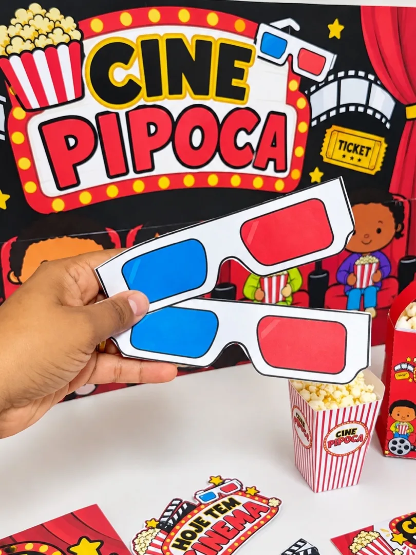 Kit Cinema Pipoca - Educação Infantil - PDF — imagem 2