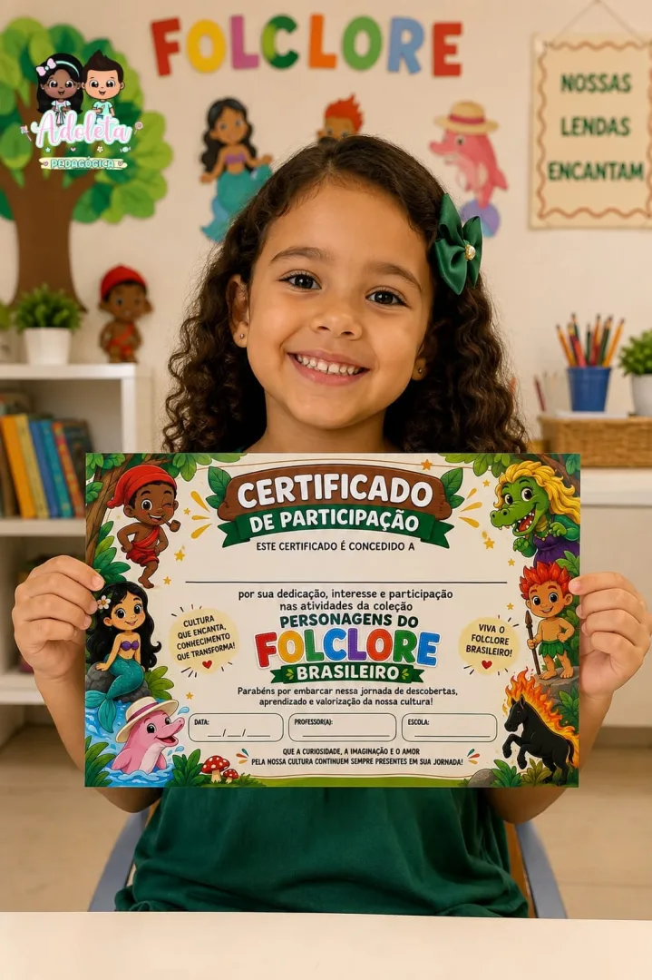 Kit Coleção Folclore (Atividades+Fantoches) — imagem 4