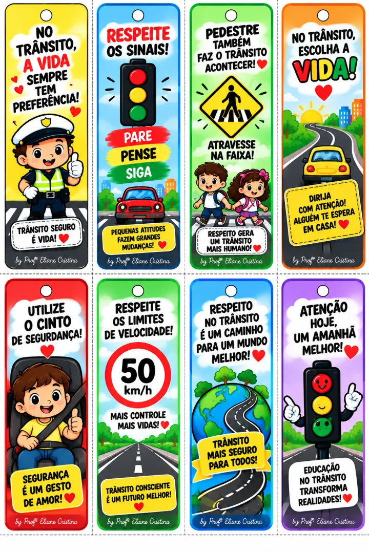 Kit Completo Semana do Trânsito - Educação Infantil - PDF — imagem 4