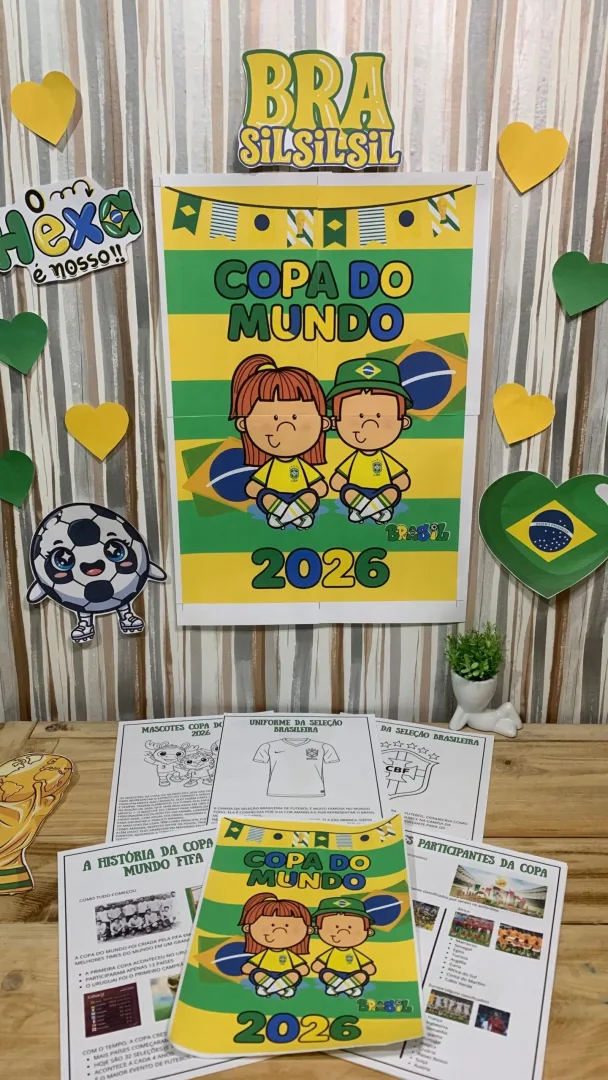 KIT COPA DO MUNDO 2026: PLANO DE AULA (HISTÓRIA) E PAINEL ESCOLAR (PDF) — imagem 2