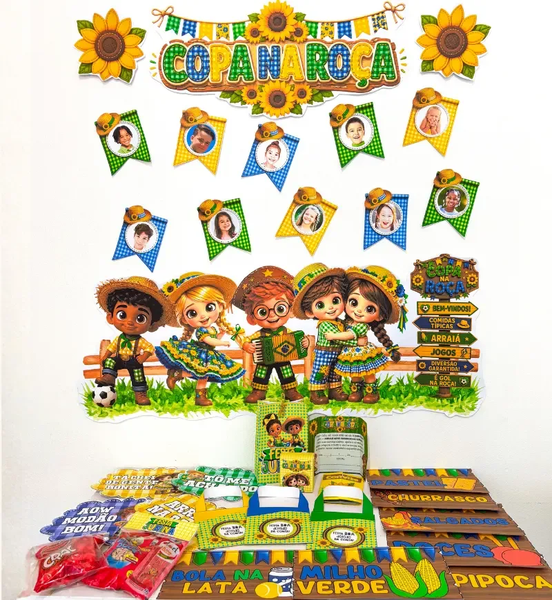Kit Copa na Roça (Copa do Mundo e Festa Junina) — imagem 2