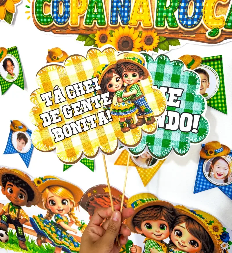 Kit Copa na Roça (Copa do Mundo e Festa Junina) — imagem 3