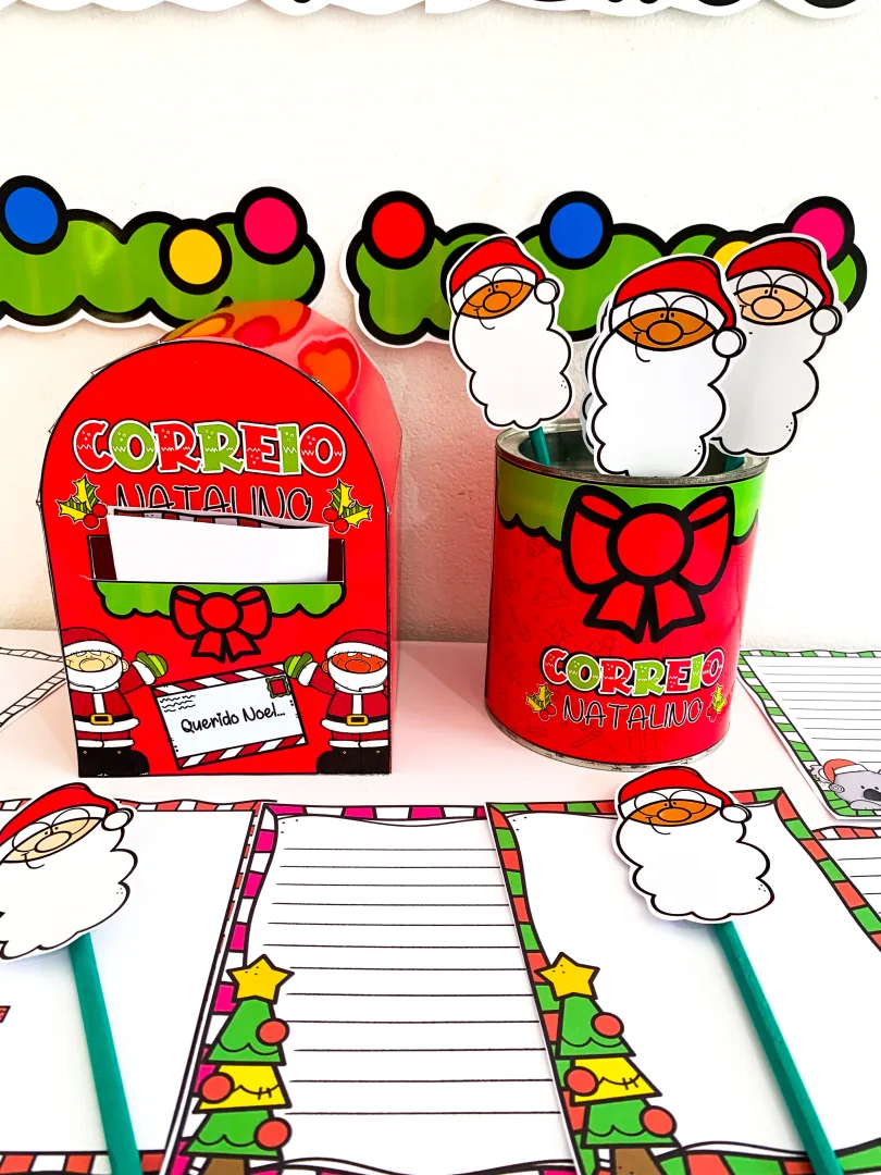 Kit Correio do Papai Noel - Atividades Natalinas em PDF para Educação Infantil e Ensino Fundamental — imagem 3
