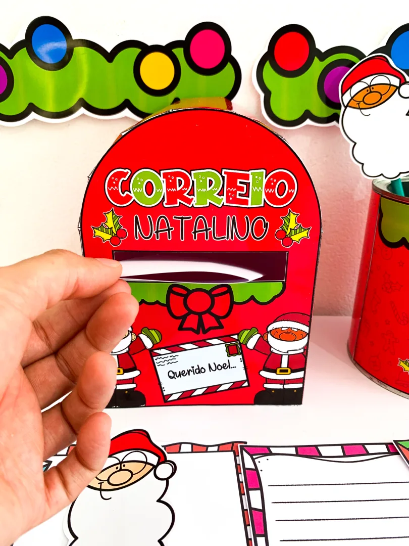 Kit Correio do Papai Noel - Atividades Natalinas em PDF para Educação Infantil e Ensino Fundamental — imagem 6
