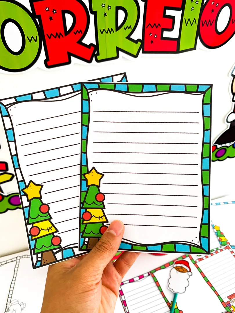 Kit Correio do Papai Noel - Atividades Natalinas em PDF para Educação Infantil e Ensino Fundamental — imagem 4