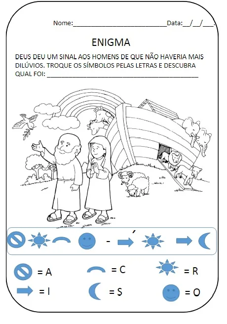 Kit +100 Desenhos Bíblicos para Colorir + 40 Atividades Cristãs em PDF — imagem 4