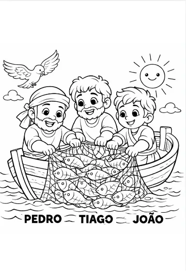 Kit +100 Desenhos Bíblicos para Colorir + 40 Atividades Cristãs em PDF — imagem 6