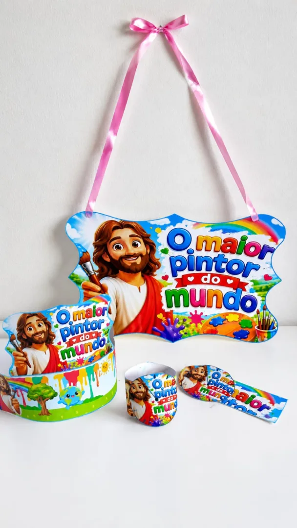 KIT DE APRESENTAÇÃO – O MAIOR PINTOR DO MUNDO  — imagem 2