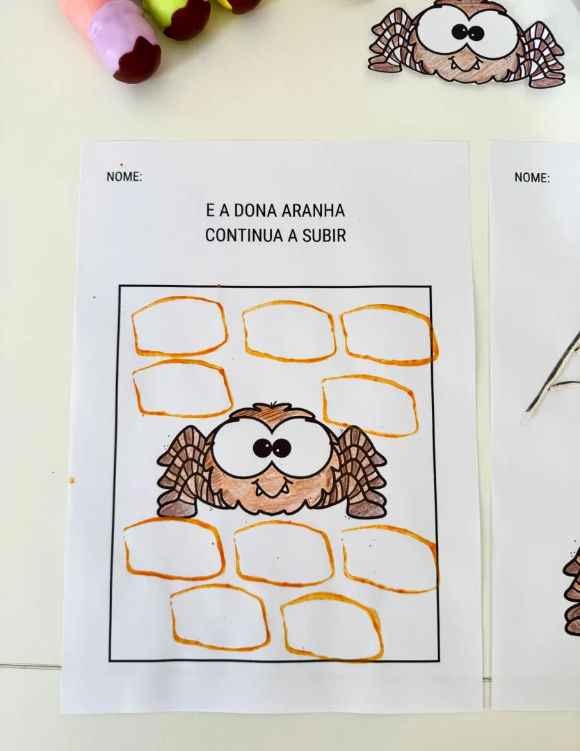 🎨 Kit de Atividades de Artes – Tema Dona Aranha 🕷️ — imagem 6