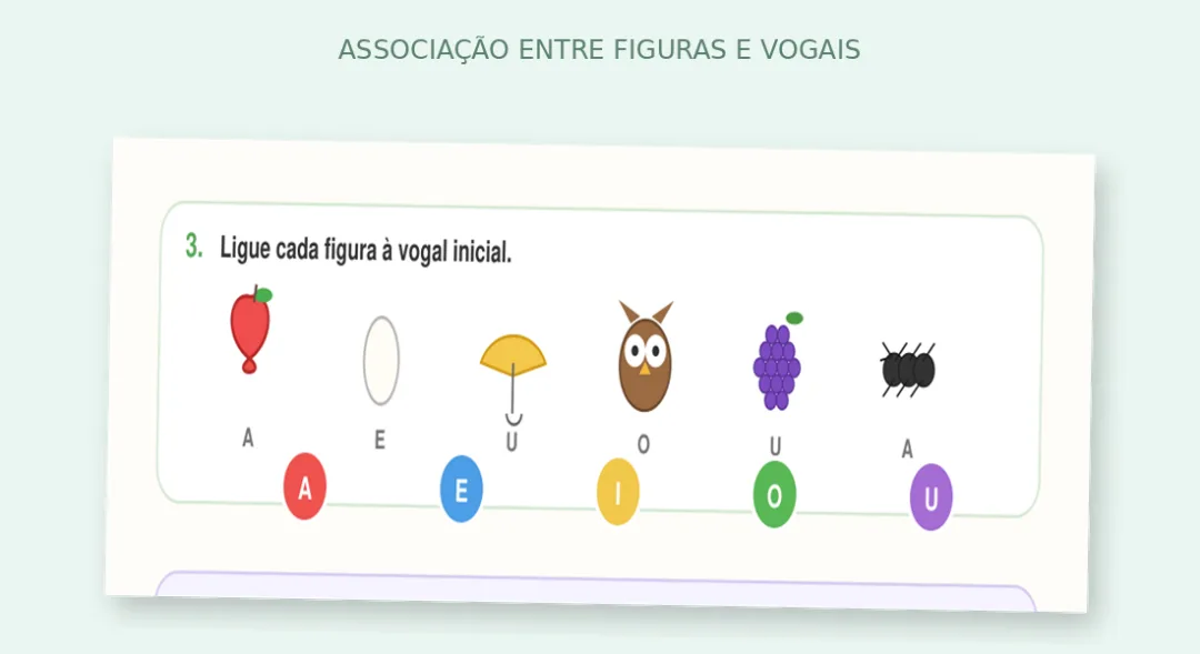 Atividades de Alfabetização: Vogais para Educação Infantil - PDF — imagem 2