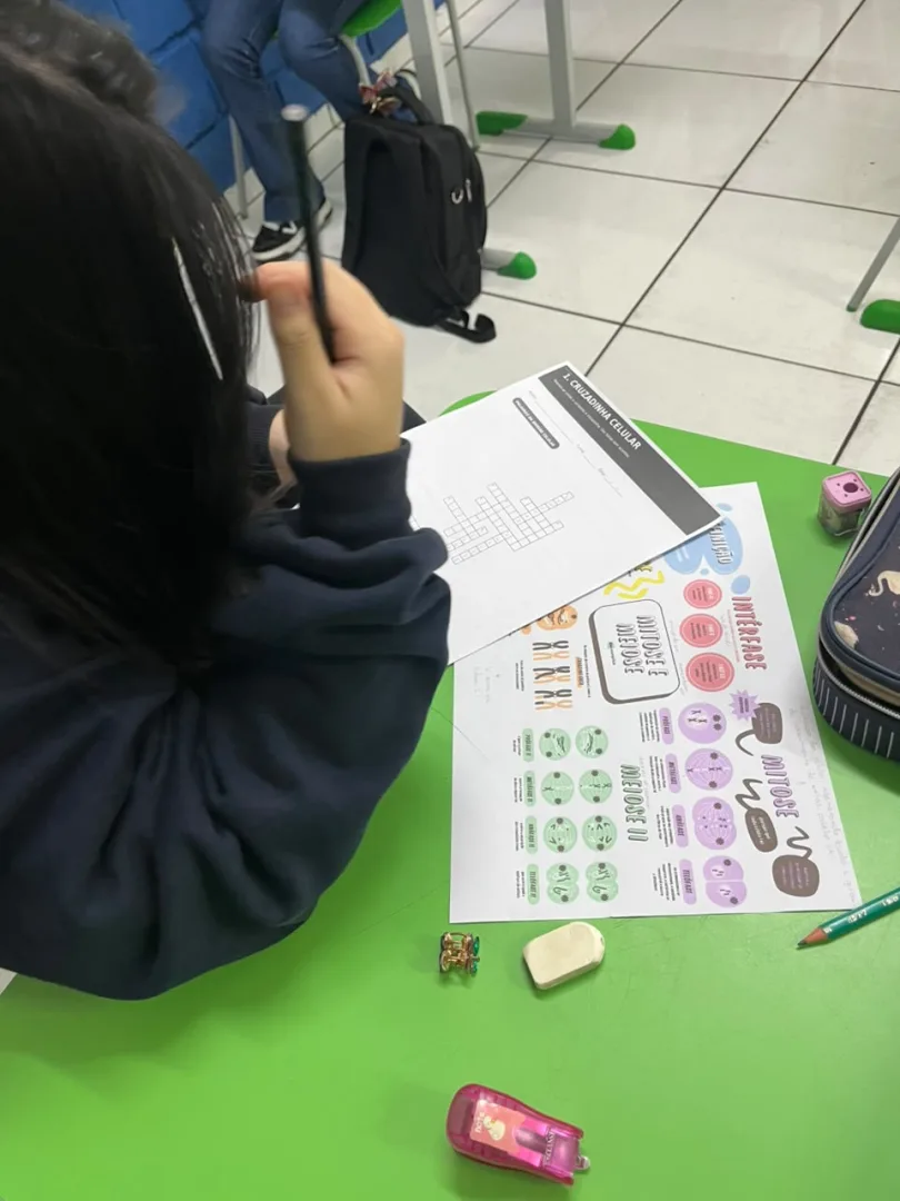 Kit de Atividades Lúdicas sobre Mitose e Meiose para Ensino Médio em PDF — imagem 3
