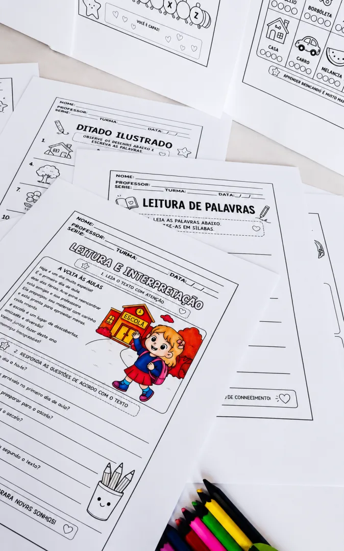 Kit de Atividades Volta às Aulas – Alfabetização — imagem 3