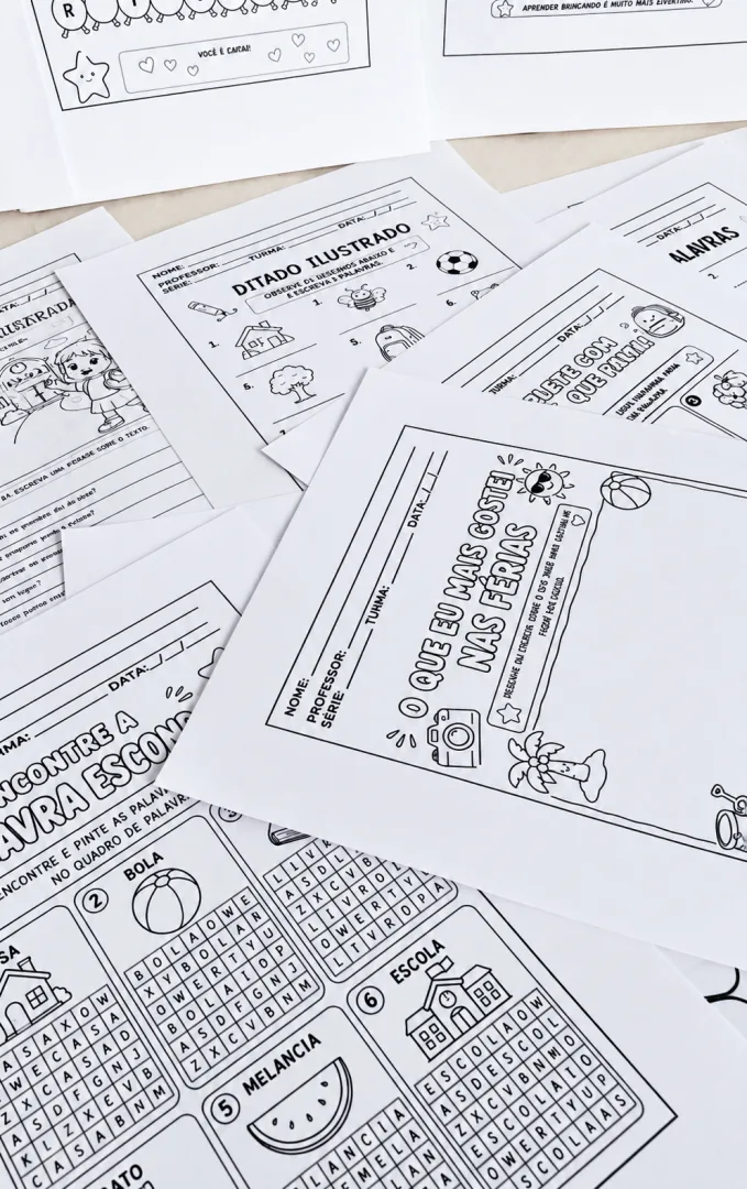 Kit de Atividades Volta ás Aulas - Alfabetização — imagem 2